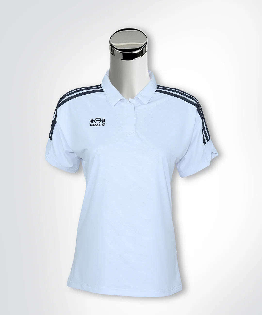 Ladies Dry-Fit AirMesh Elite Polo White