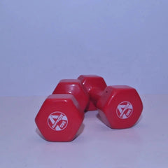 Neoprene Coated Workout Dumbbell 5kg Red light weights