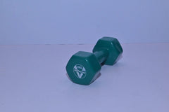 Neoprene Coated Workout Dumbbell Green light weights