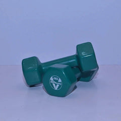 Neoprene Coated Workout Dumbbell Green light weights