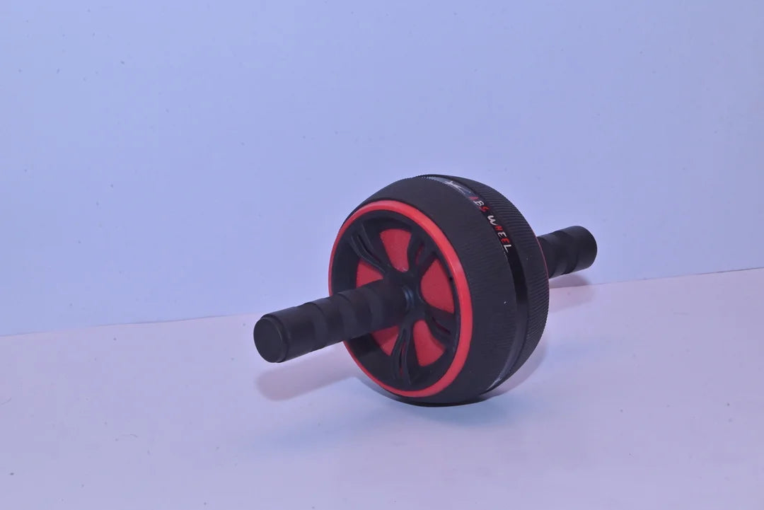 Fitness Indoor Abs Roller with Non-Slip Handles Abdominal Training
